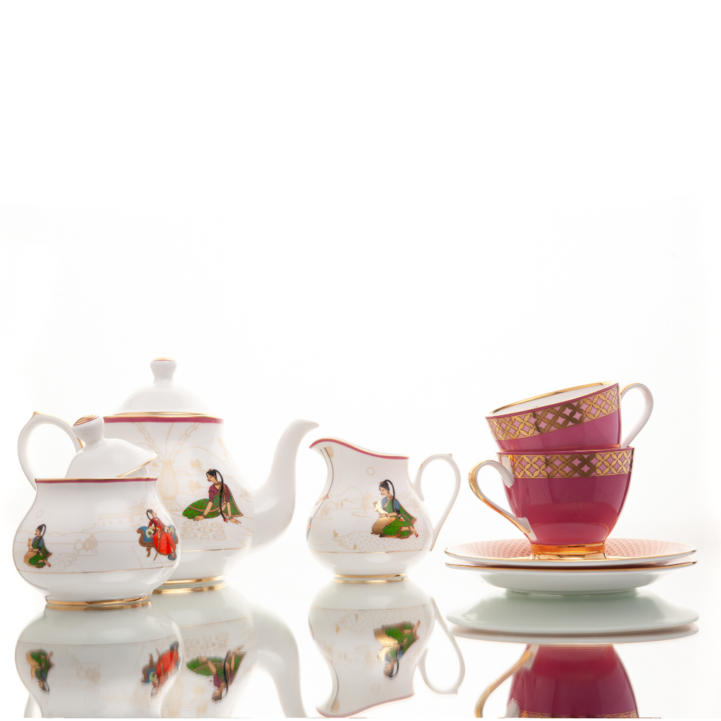 Buy Premium Tea Sets Online India - Kaunteya