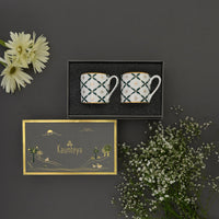 2 Mini Tea Mugs Set