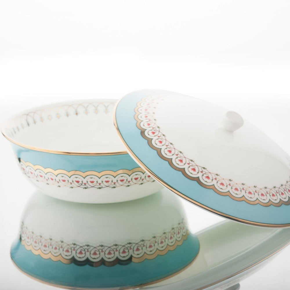 DASARA Serving Bowl with Lid